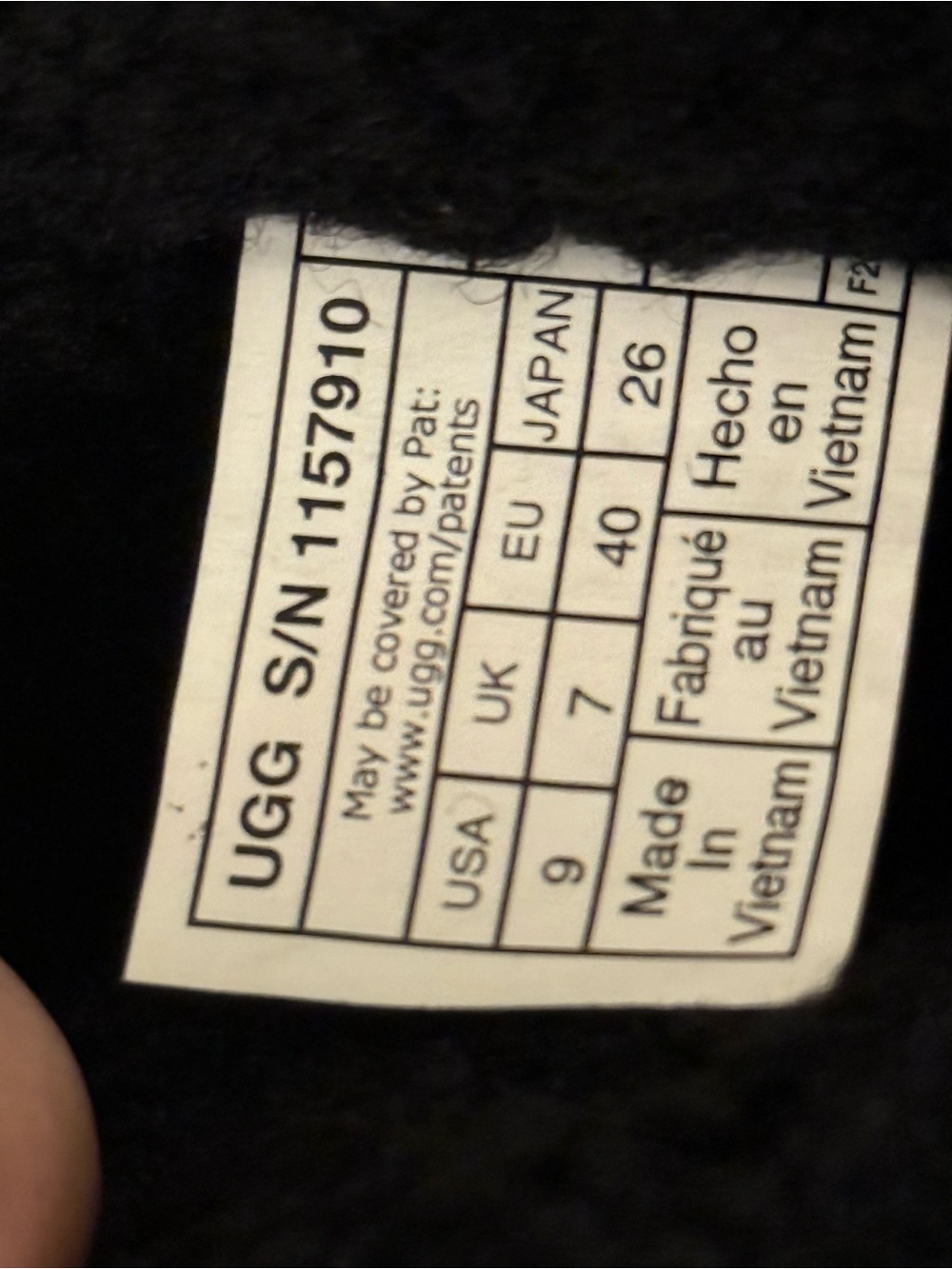 NWT UGG New heights Black Platform Ankle Boot retail $189 - Picture 4 of 4